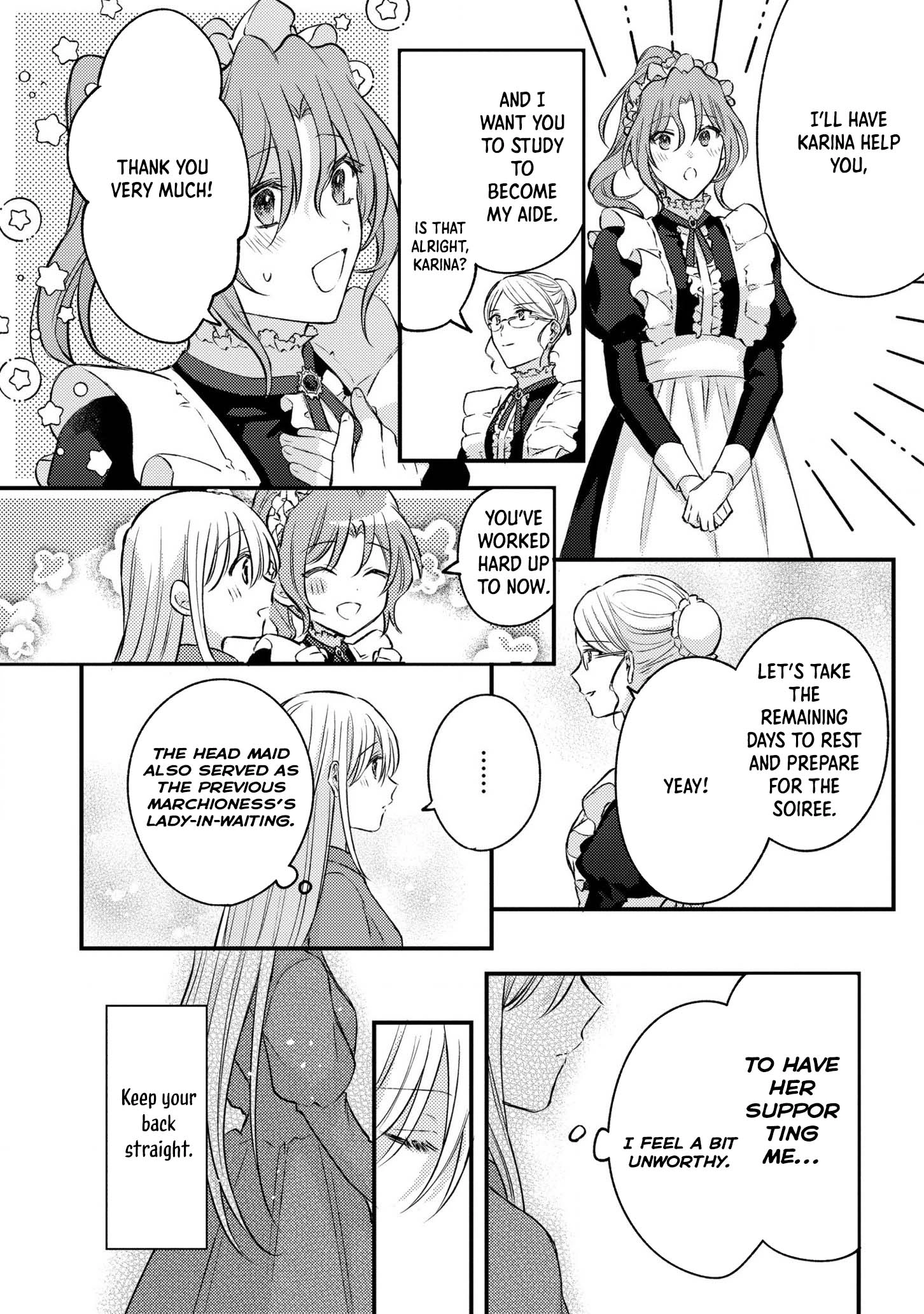 Suterare Danshaku Reijou wa Kuro Kishi-sama no Okiniiri Chapter 12 - . Page 14